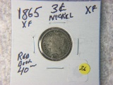 1865 3 Cent Nickel