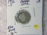 1916 S Barber Dime