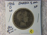 1906 D Barber 1/2 Dollar