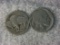 1936 Buffalo Nickel & 1 No Date, S Mint Mark Buffalo Nickel