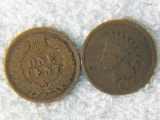 (2) 1902 & 1904 Indian Head Cent