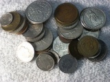 (40) Unsearched Foreign Coins