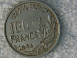 1955 Silver 100 Francs