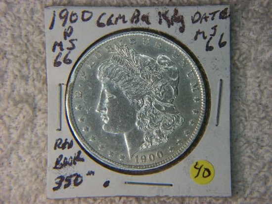 1900 P Morgan Dollar