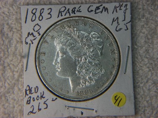 1883 O Morgan Dollar