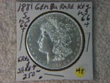 1881 S Morgan Dollar