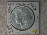 1887 P Morgan Dollar