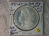 1891 S Morgan Dollar