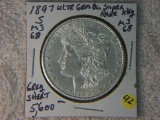 1897 S Morgan Dollar