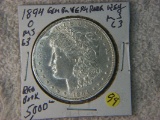 1894 O Morgan Dollar