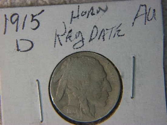 1915 D Buffalo Nickel