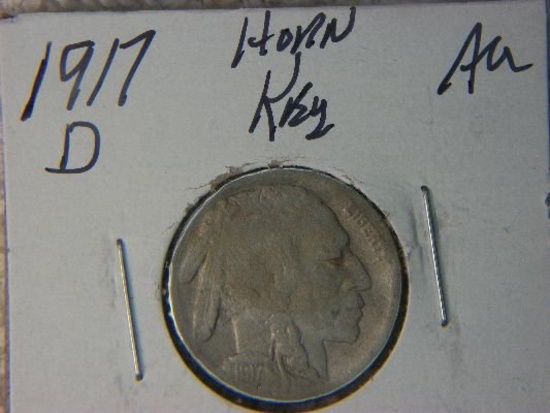 1917 D Buffalo Nickel