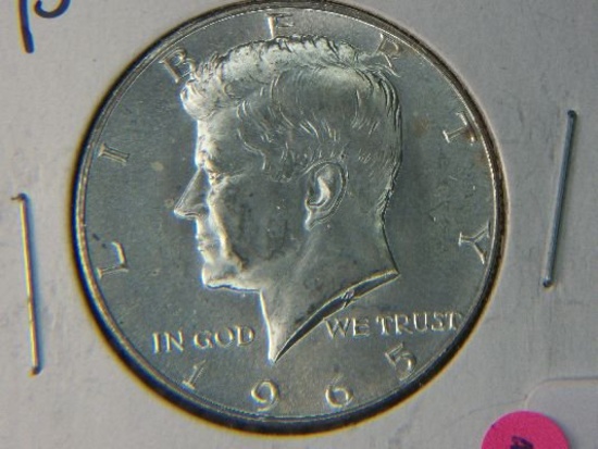 1965 P Kennedy 1/2 Dollar