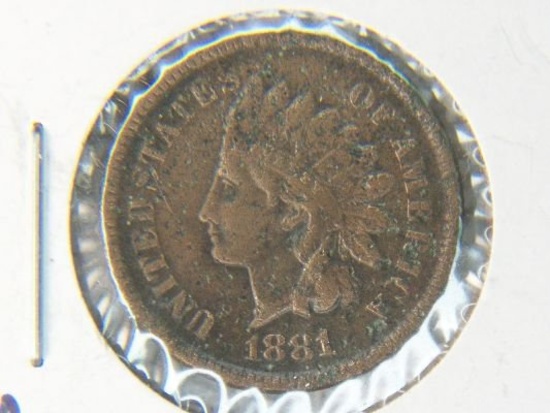 1881 Indian Head Cent