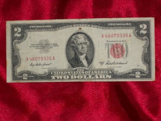 1953 A $2.00 Red Seal