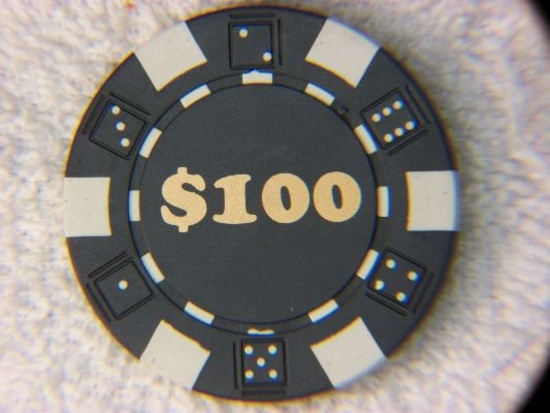 United States Air Force $ 100.00 Poker Chip