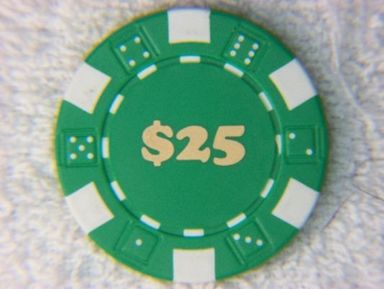 United States Air Force $ 25.000 Poker Chip