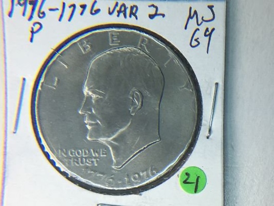 1776-1976 Eisenhower Dollar