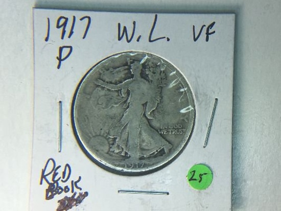 1917 P Walking Liberty 1/2 Dollar