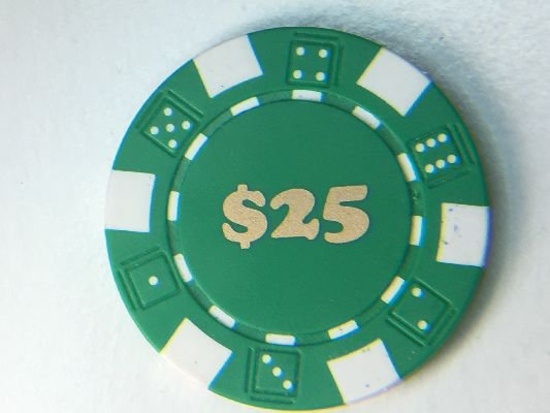 U.S. Air Force $25.00 Poker Chip