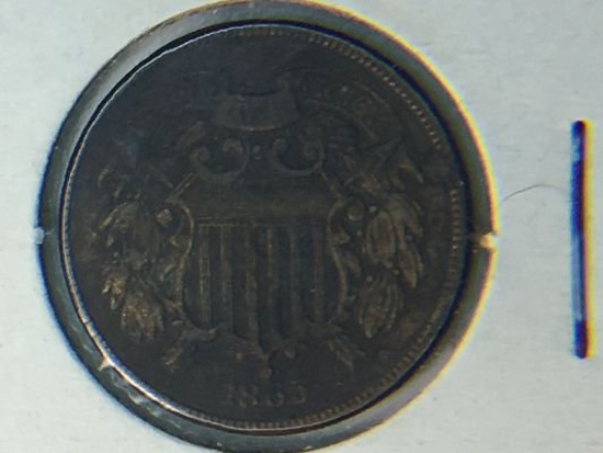 1865 2 Cent Piece