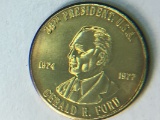 U.S. Presidents Brass Coin G. Ford