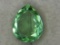9.78 Carat Pear-shaped Green Amethyst