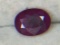 1.56 Carat Oval Cut Ruby