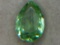 8.78 Carat Pear-shaped Green Amethyst