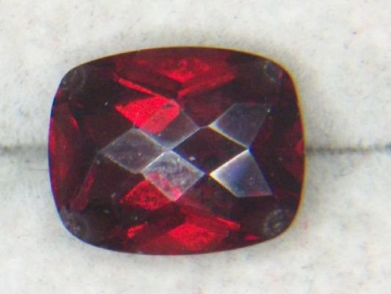 3.7 Carat Checker Board Cut Garnet