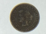 1893a France 5 Centimes
