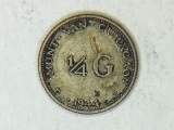 1944 1/4 Guilder Netherlands