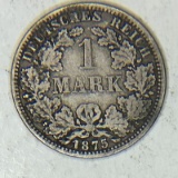 1875a German 1 Mark