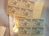 15 Cent 1874 To 1949 United States Airmail Plate Block (2 Sets)