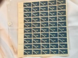 4 Cent Project Mercury 50 Stamp Sheet