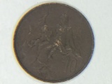 1917 France 10 Centimes Large Cent