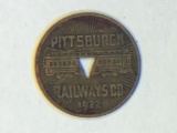 1922 Pittsburgh Railways Company Token