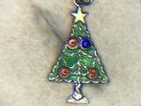 .925 Ladies Christmas Tree Pendant/charm