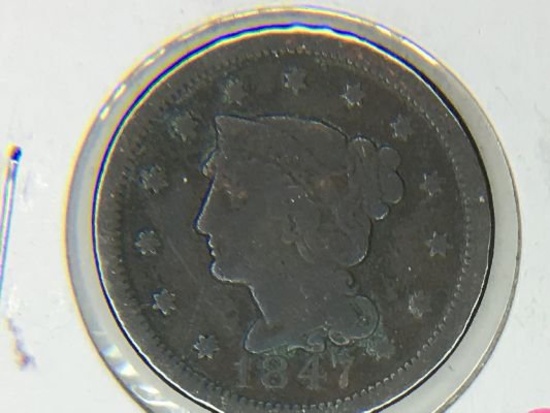 1847 Large Cent