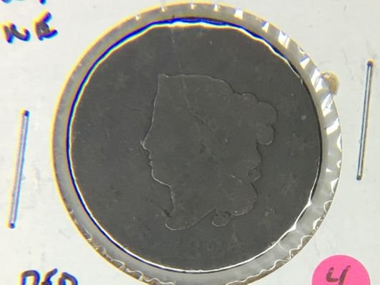 1824 Large Cent