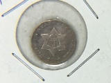 1851 3 Cent Silver