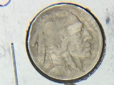 1919 P Buffalo Nickel Au