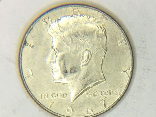 1967 Kennedy Half Dollar