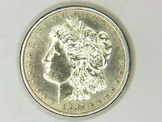 1887 S Morgan Dollar