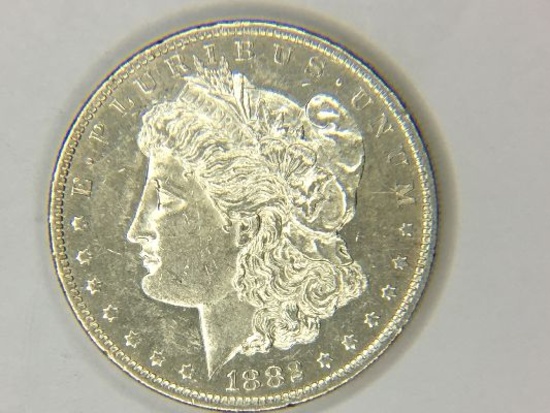 1882 O / S Morgan Dollar