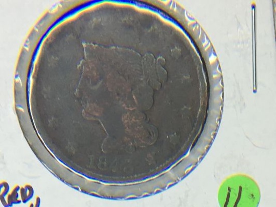 1843 Large Cent