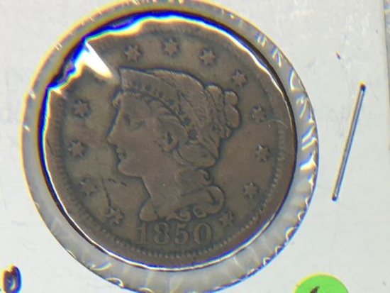 1850 Large Cent