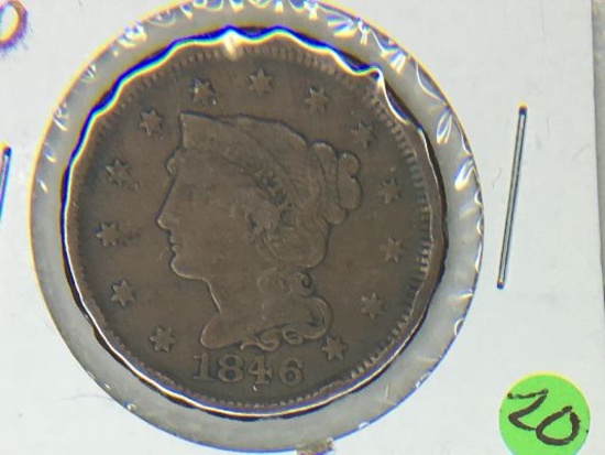 1846 Large Cent