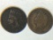 1901, 1906 Indian Head Cents