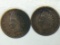 1906, 1907 Indian Head Cents